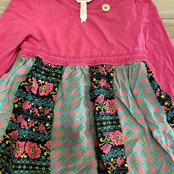 Matilda Jane Poinsettia Top sz. 6 - Picture 2 of 5